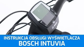 Bosch Intuvia  obsługa wyświetlacza LCD instrukcja [upl. by Yttig358]