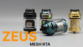 Zeus X Mesh RTA  Geek Vape [upl. by Jeanelle]