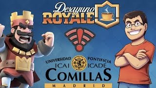 ¡¿POR QUÉ FALLA EL WIFI EN CLASH ROYALE Visitamos la universidad  Desayuno Royale [upl. by Berny]