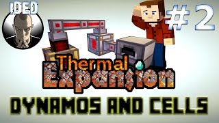 Thermal Expansion Tutorial  Dynamos and Cells  Minecraft Mod [upl. by Ilil209]