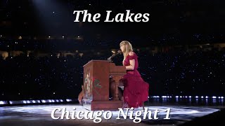 The Lakes Chicago Night 1 Piano Surprise Song  Taylor Swift  The Eras Tour [upl. by Enyrhtac]