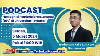 🔴 REKOGNISI PEMBELAJARAN LAMPAU RPL di UT  PROSES dan WAKTU TEMPUH KULIAH BERAPA LAMA  🎓📢 [upl. by Nywles]