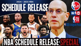 🚨NBA Schedule Release 202425 Season Special Show [upl. by Animehliw]