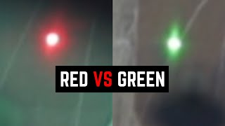 Red Dot VS Green Dot Sight In Depth Comparison [upl. by Naras]