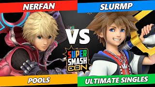 SSC 2022  Nerfan Shulk Vs Slurmp Sora Smash Ultimate Tournament [upl. by Neeloj]