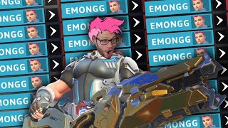 Absolutely DOMINATING on Zarya in Season 8 [upl. by Attenborough]