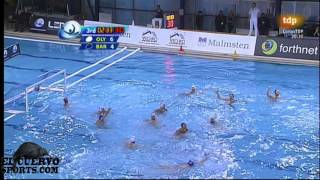 Olympiakos 9 Barceloneta 8 Champions League 2014 29 1 14 water polo [upl. by Eilema]