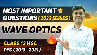 MIQ Series  Wave Optics  HSC PYQ Important Questions [upl. by Inasah]