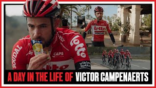 Behind the Scenes of Lotto Soudal Cycling Team Training Camp with Victor Campenaerts [upl. by Selmore]