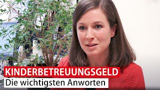 Kinderbetreuungsgeld  die wichtigsten Antworten [upl. by Sculley358]