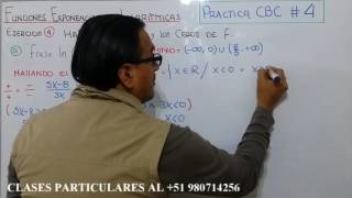 FUNCIÓN EXPONENCIAL Y LOGARÍTMICA  Practica 4 Ejercicio 4 [upl. by Nathanil726]