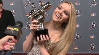 Danielle Bradbery  Win Reaction amp Awards  The Voice Season 4 Finale Part 2 [upl. by Alleira]