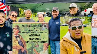 ANNUAL MAYOR’S FISHING DERBY DOVER NJ English amp Spanish [upl. by Aylat]