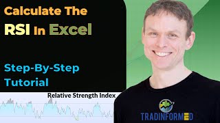 How to Calculate the RSI Indicator in Excel [upl. by Diandre665]