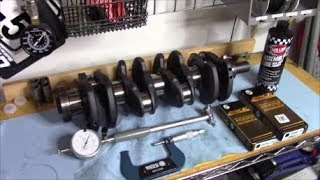 Ultimate K20K24 Build Guide PT 5 Sizing Main Bearings [upl. by Ehtyaf]