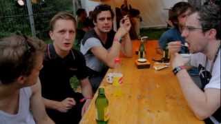 Ein Tag mit Kraftklub am OpenAir StGallen 2012 [upl. by Ayr]