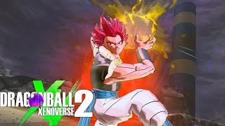 Dragon Ball Xenoverse 2 Mods Gogeta Super Saiyan God [upl. by Kylen839]