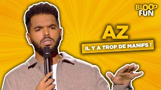 Az  IL Y A TROP DE MANIFESTATIONS EN FRANCE   Spectacle Jamel Comedy Club [upl. by Nerek]