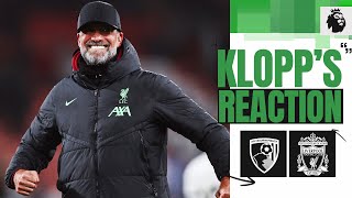 Salah update Curtis Jones amp SuperDeserved Win  Bournemouth 04 Liverpool  Klopps Reaction [upl. by Karl]