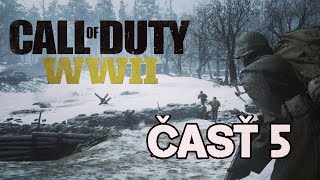 Call Of Duty WW2  Kampaň  Bitka o Ardeny 5 [upl. by Atiekahs479]