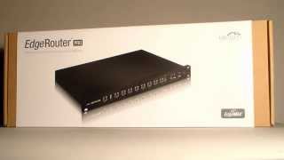 EdgeRouter Pro Unboxing and Demo [upl. by Agrippina]