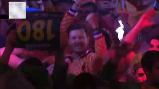 Dirk Van Duijvenbode Walk On against Boris Krcmar Darts World Championship 2024 Round 2 [upl. by Candy]