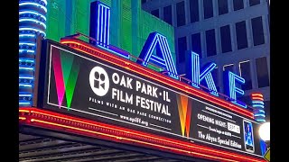 Joyce Porter of the OAK PARK FILM FESTIVAL Talk wPatrick McDonald of HollywoodChicagocom [upl. by Baer]