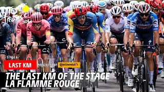 Last Km  Stage 6  Tour de France 2024 [upl. by Geminian]