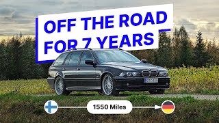 I Found the Rarest BMW Touring Serviced It amp Drove It 1550 Miles Back Home  Alpina B10 V8S [upl. by Ibok]