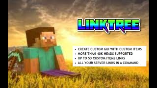 LinkTree Plugin Free  Minecraft Plugins [upl. by Rebecca]