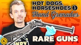 Firearms Expert Reacts To RARE Hot Dogs Horseshoes and Hand Grenades Guns PART 2 [upl. by Admana]