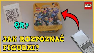 JAK ROZPOZNAĆ MINIFIGURKI LEGO Z SERII 25  WSZYSTKIE METODY  KODY QR  WAGA [upl. by Britney]