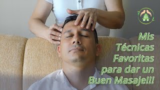 Masaje Relajante de CABEZA FACIAL CUERO CABELLUDO y Reduce Arrugas del ROSTRO 💆✅😴 [upl. by Novyart]