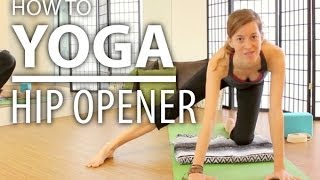 Yoga for BeginnersYoga for FlexibilityGentle Hip Opener Hip Stretches Yoga Flow [upl. by Steen669]