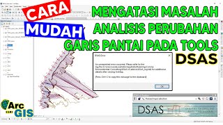 Cara Mudah Mengatasi Masalah Analisis Pada Tools DSAS [upl. by Zoes]