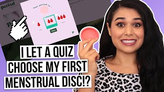 Trying a Menstrual Disc for the First Time OMG Nixit Review [upl. by Prudence524]