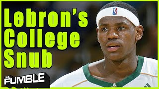 What If Lebron Went to College Rewriting Basketball History [upl. by Lleznod]