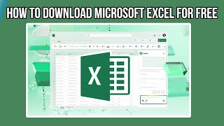 FREE Download Of Microsoft Excel  Latest Method 2024 [upl. by Bourke]