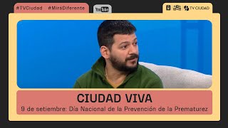 Ciudad Viva  Conversamos con Yonathan Cuña Lic en enfermería La prematurez [upl. by Oiramed]