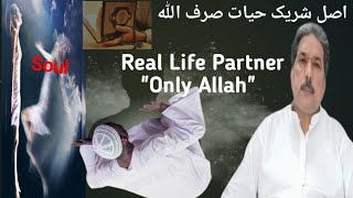 Asal shareek e hayat sirf Allah  Real life Partner only Allah  Rishta  Awais Malik fakhri [upl. by Irahk]