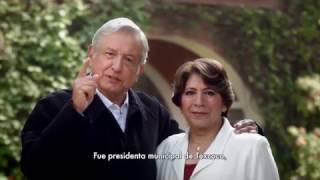 Con la maestra Delfina el Estado de México tiene esperanza AMLO [upl. by Ibib]