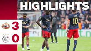 Highlights PSV  Ajax  Eredivisie [upl. by Werdn]