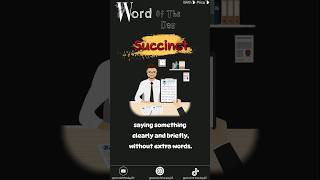 succinct meaning englishlanguage quiz vocabulory improveyourenglish englishvocab [upl. by Crespi]