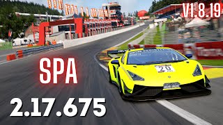 Assetto Corsa Competizione  Reiter REX GT3  Spa Hotlap  FREE Setup [upl. by Ruyam]