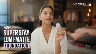 Maybelline New York  New Super Stay LumiMatte Foundation [upl. by Akemrehs]