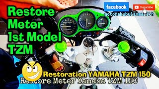 En Rostam 33 Restore Meter 1st Model Yamaha TZM 150 [upl. by Shah]