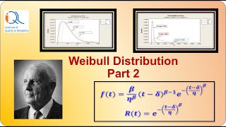 Weibull Distribution Part2 ThreeParameter Weibull B10 life Characteristic Life [upl. by Jillene]