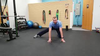 How To Stretch and Release the Adductors Groin Muscles  Chesterfield Chiropractor [upl. by Aciruam]