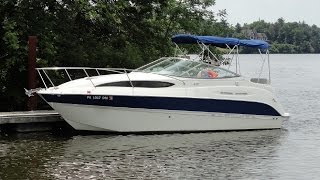 2007 Bayliner 245 SB Cruiser with Mercruiser 50L MPI 260HP Bravo III [upl. by Kahaleel626]