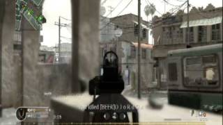 Call of Duty 4  Team Deathmatch 17 P90 [upl. by Alderman]